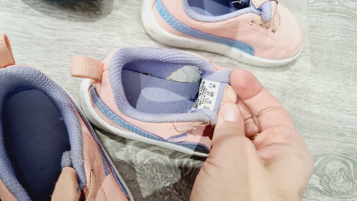 Predám Puma tenisky veľkosť 21 a 22 + darujem vty kroksy - 4