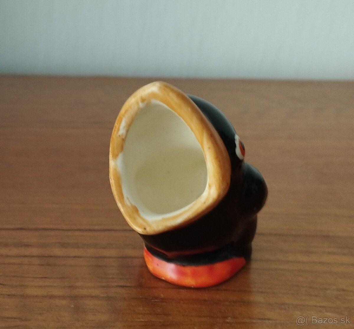 Starožitný keramický vtáčik - 4