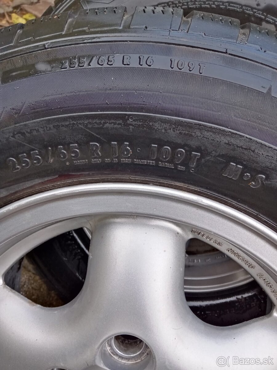 Hliníkové disky Range Rover R16-Komplet so zimnými pneumatik