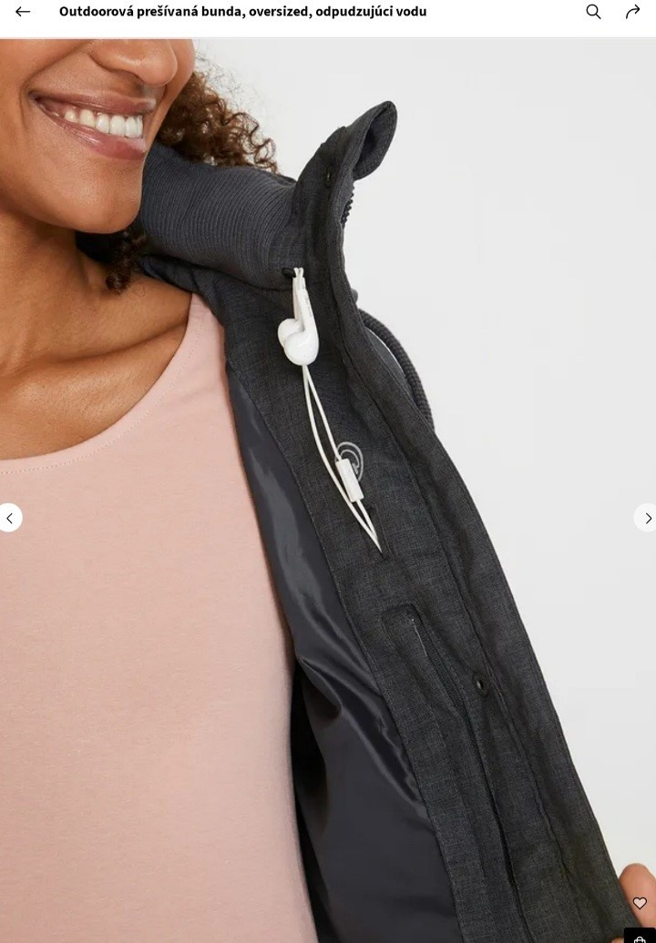 Dámska bunda Bonprix - veľkosť 48/50 - 4