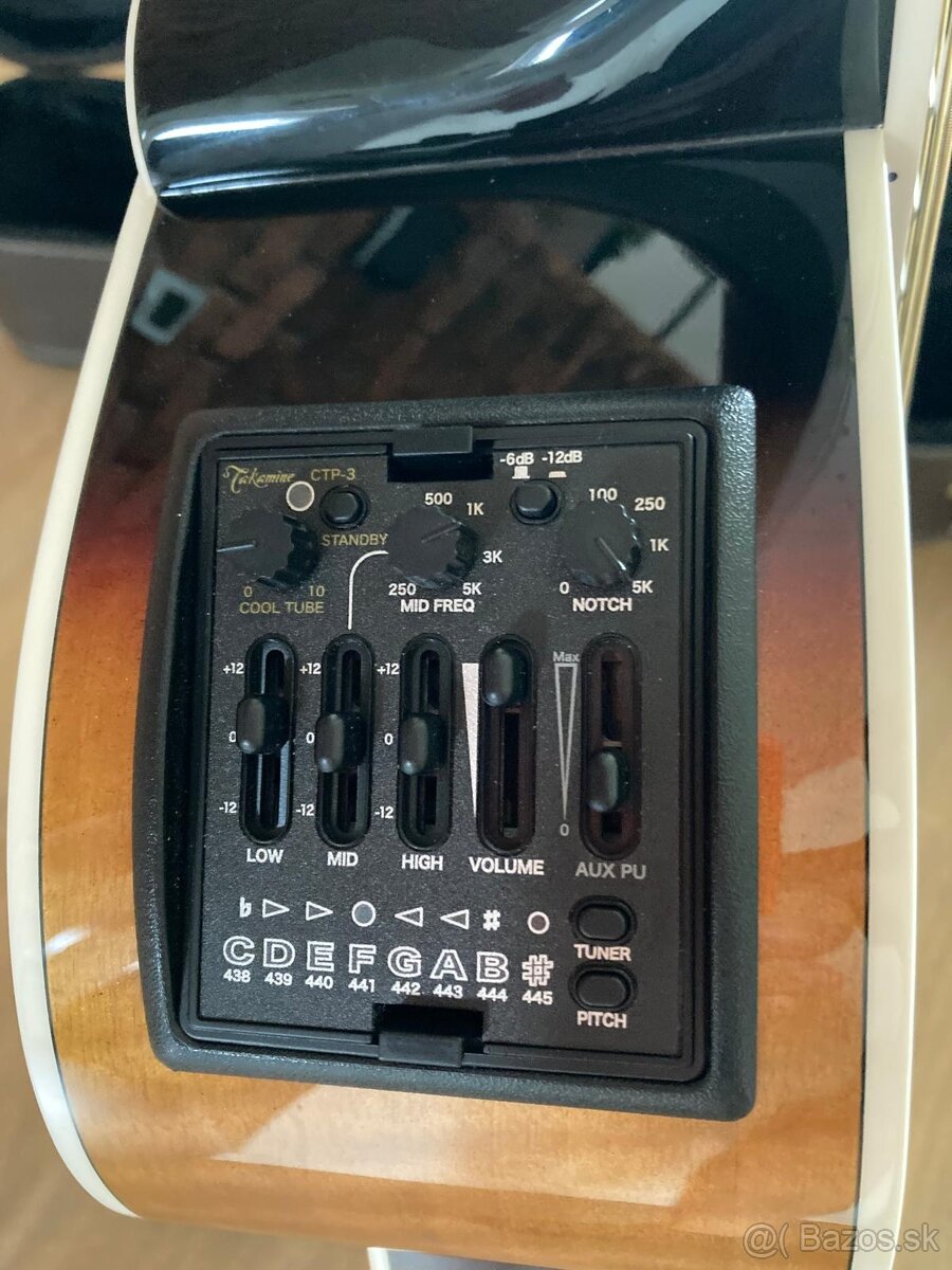 TAKAMINE P6 JC – najvyššia rada od Takamine Predná doska je - 4