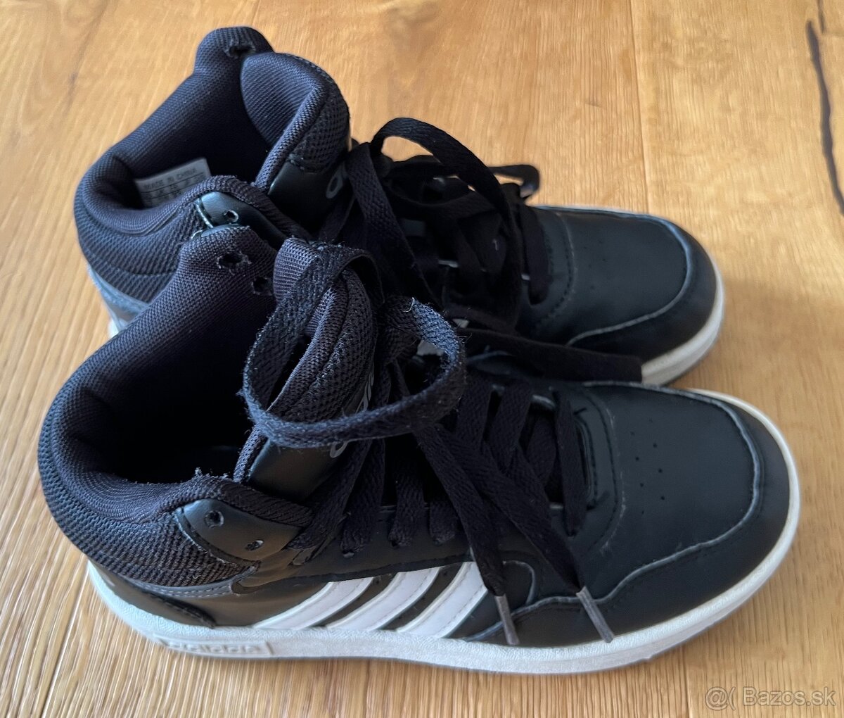 Čierne vyššie tenisky Adidas č. 32 - 4