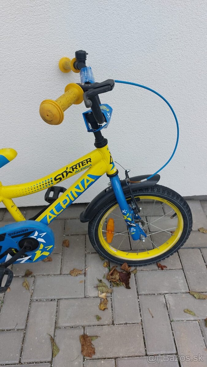Detský bicykel Alpina 16" - 4