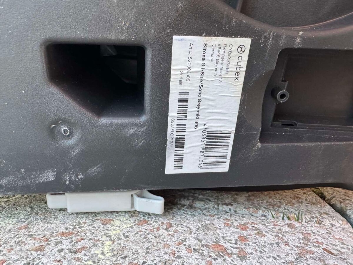 Predaj autosedacka Cybex Sirona I-size - 4