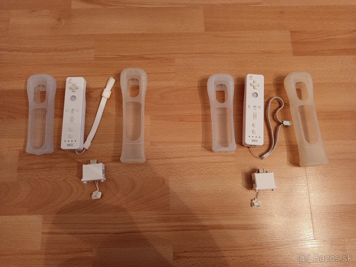 Nintendo Wii - ORIGINÁL ovládač NINTENDO + Motion Plus Adapt - 4