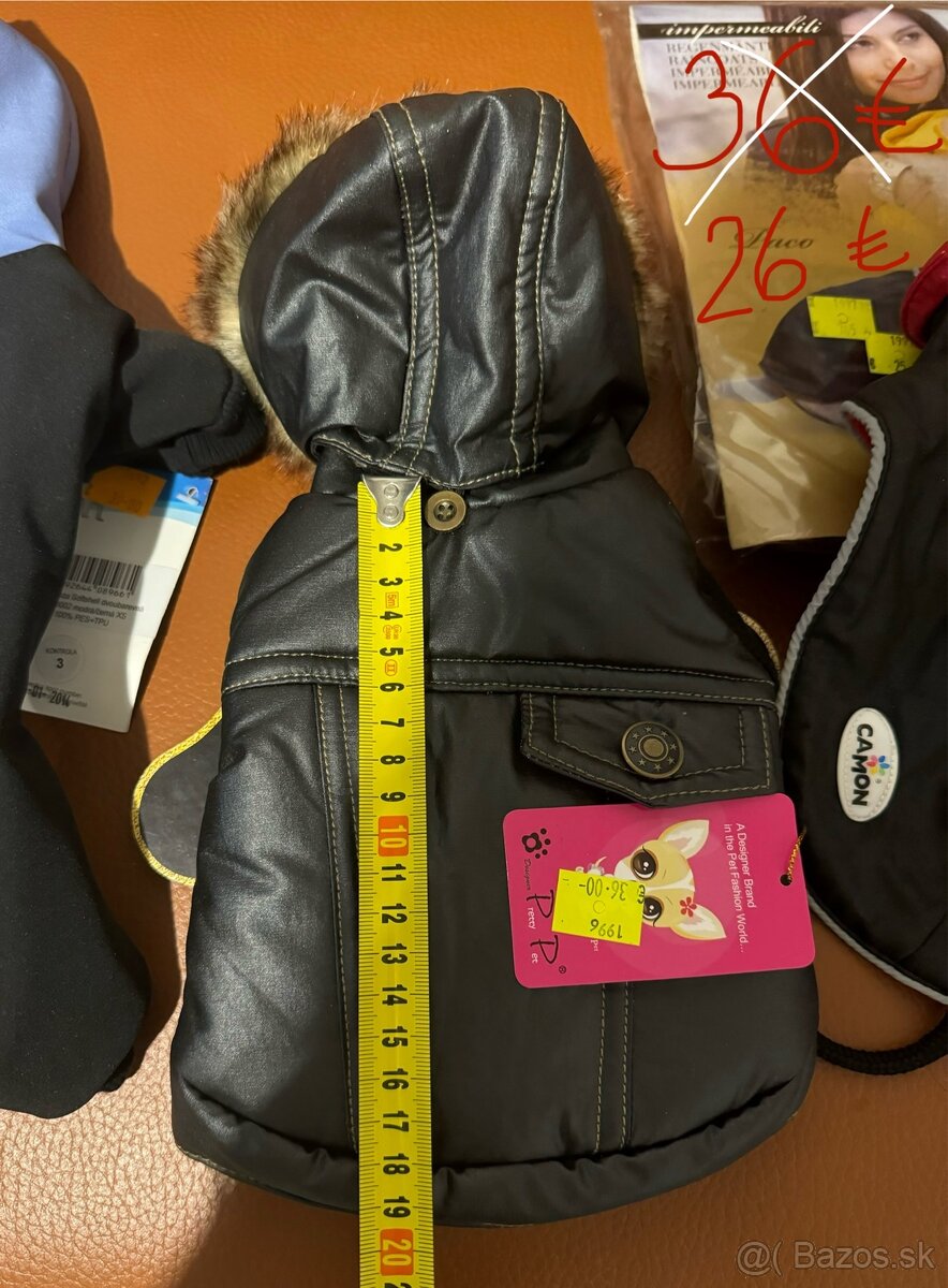 Rôzne oblečenie - NOVÉ bundy pre psíkov - 4