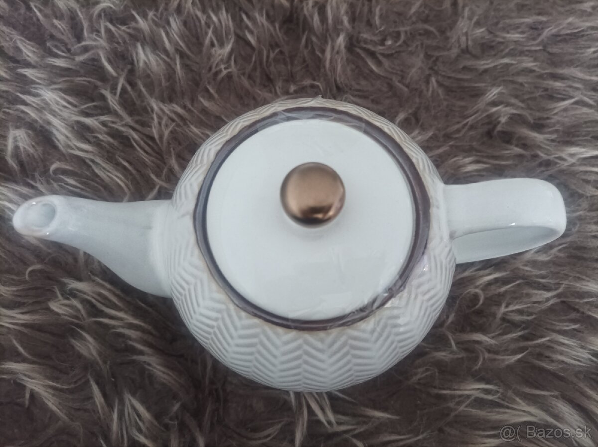 NOVÝ #Štýlový čajník # cca 1liter - 4