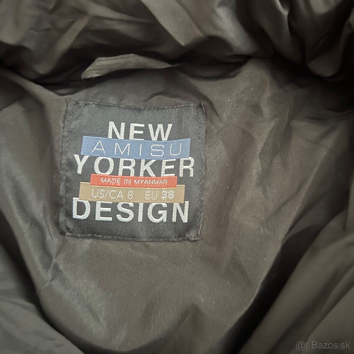 Zimná bunda Amisu vel.38 raz oblečená - 4