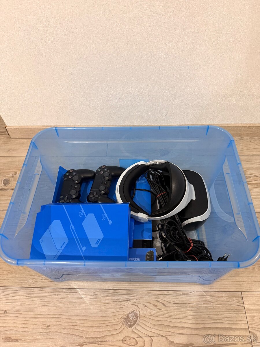 2PS4+VR komplet set+3dualshock ovladač - 4