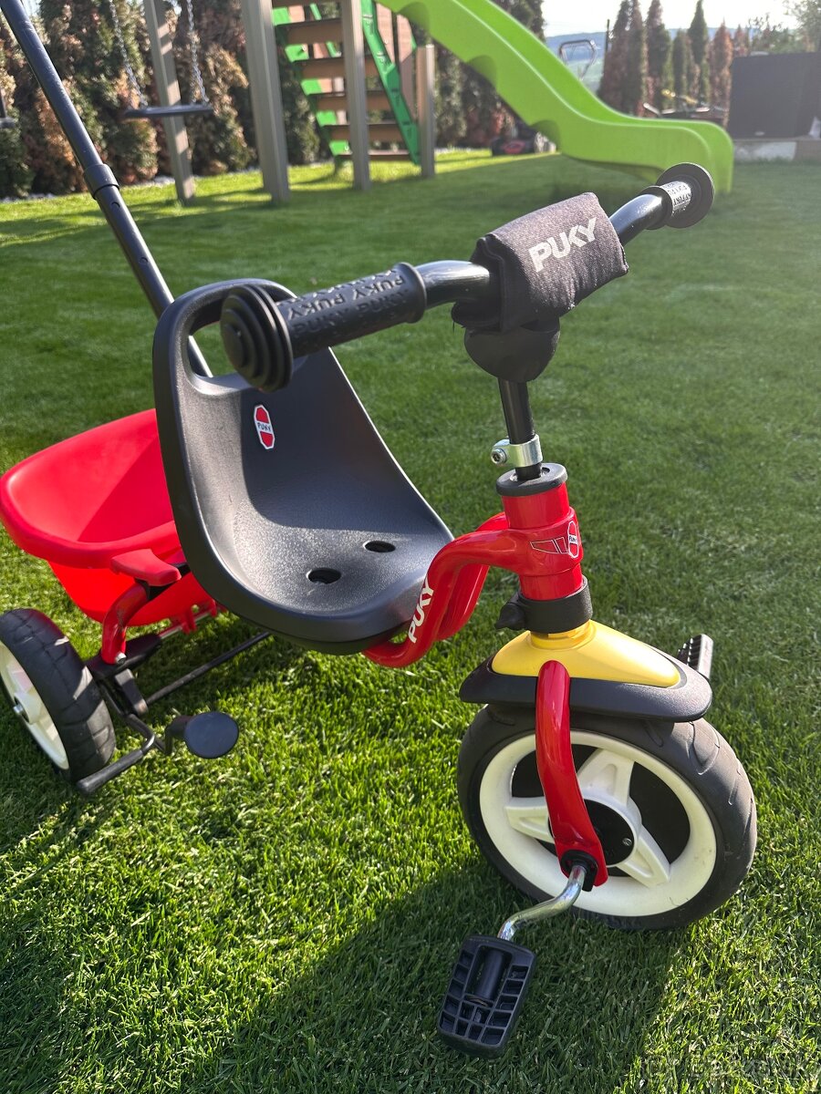 PUKY Detská trojkolka s vodiacou tyčou - 4