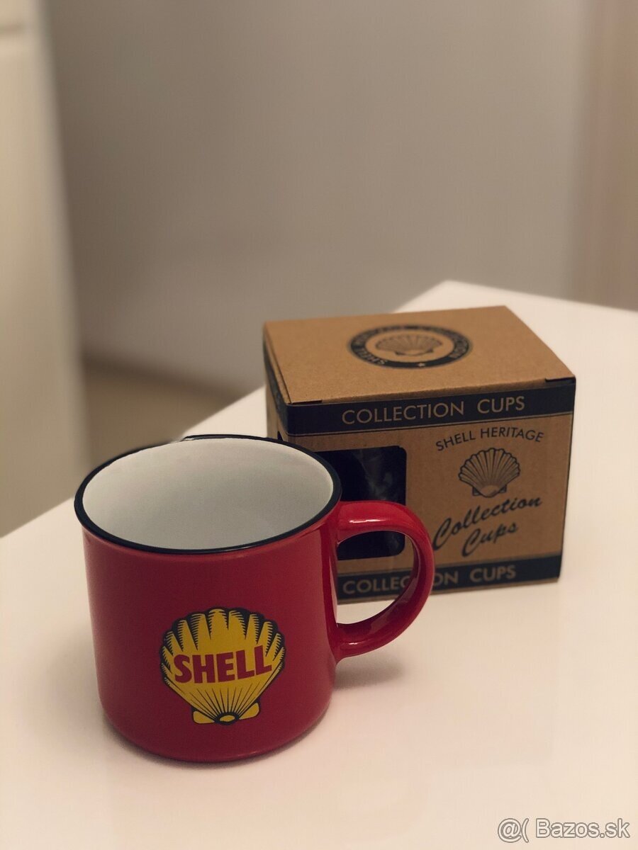 Hrnceky Shell keramicke historicka RETRO zbierka - 4