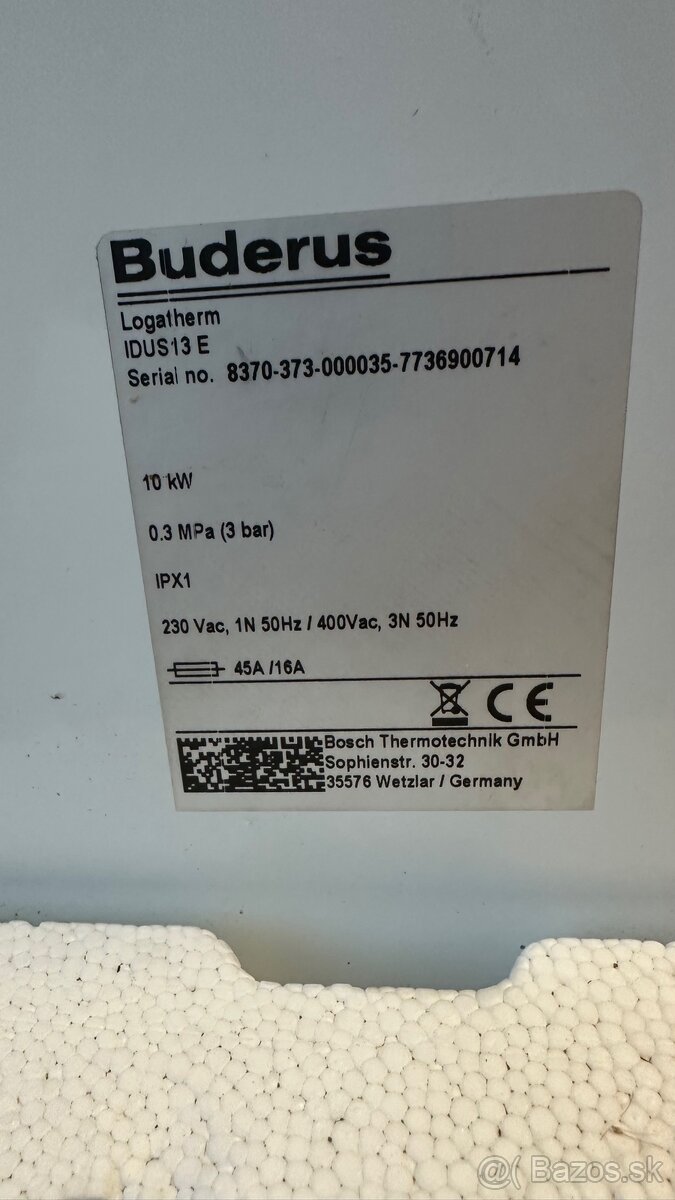 Tepelné čerpadlo BUDERUS Logatherm 8 KW - 4