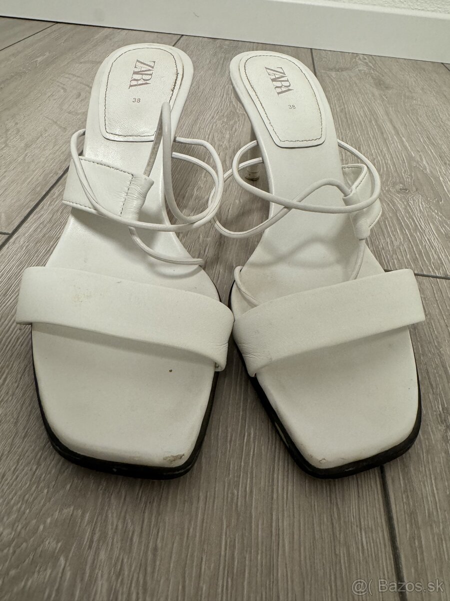 Biele sandalky - 4