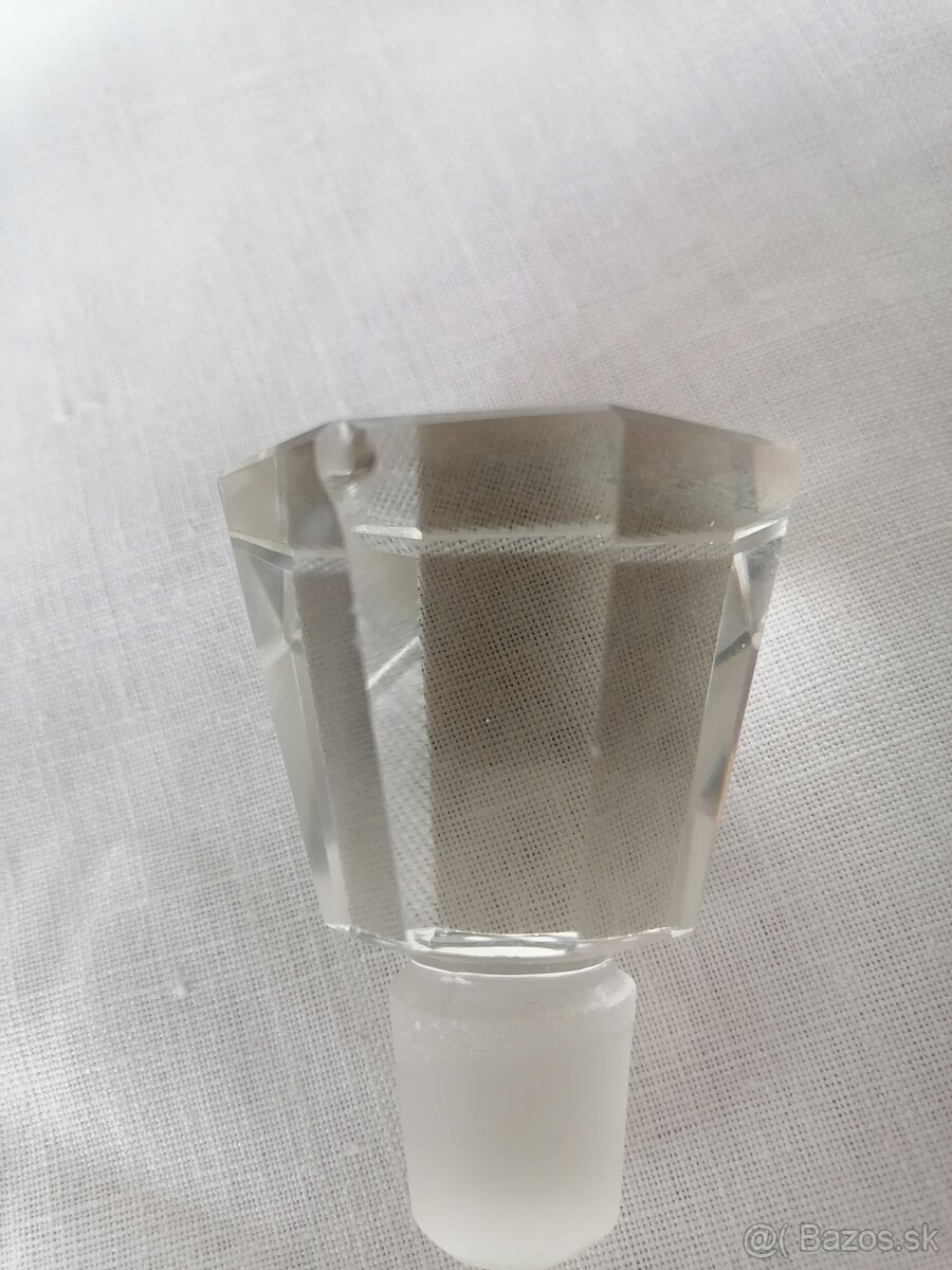 Karafa s pohármi, "Hviezda" - číra. - 4