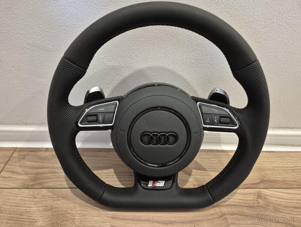 VOLANT AUDI KOŽENÝ MULTIFUNKCNY + s AIRBAGOM - 4