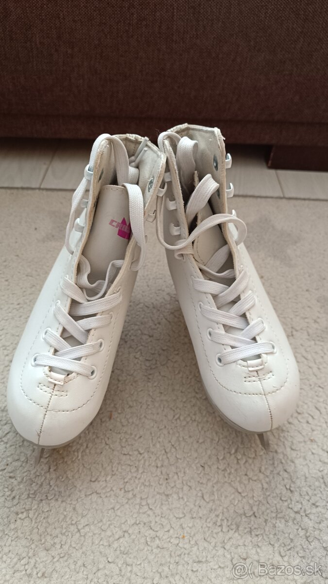 Detské krasokorčuliarske korčule, veľkosť 30 - 4