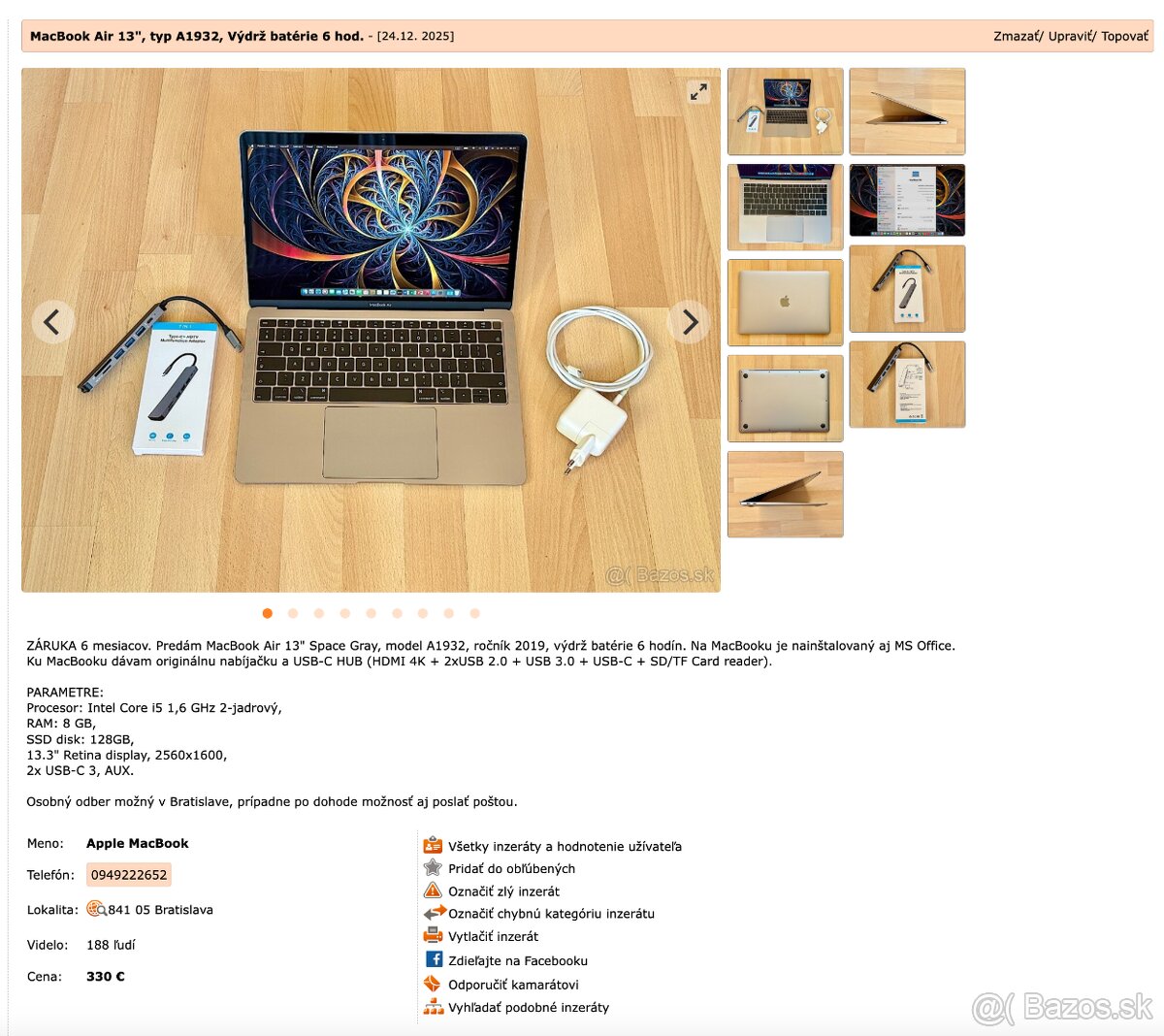 MacBook - ZÁRUKA 6 mesiacov - 4