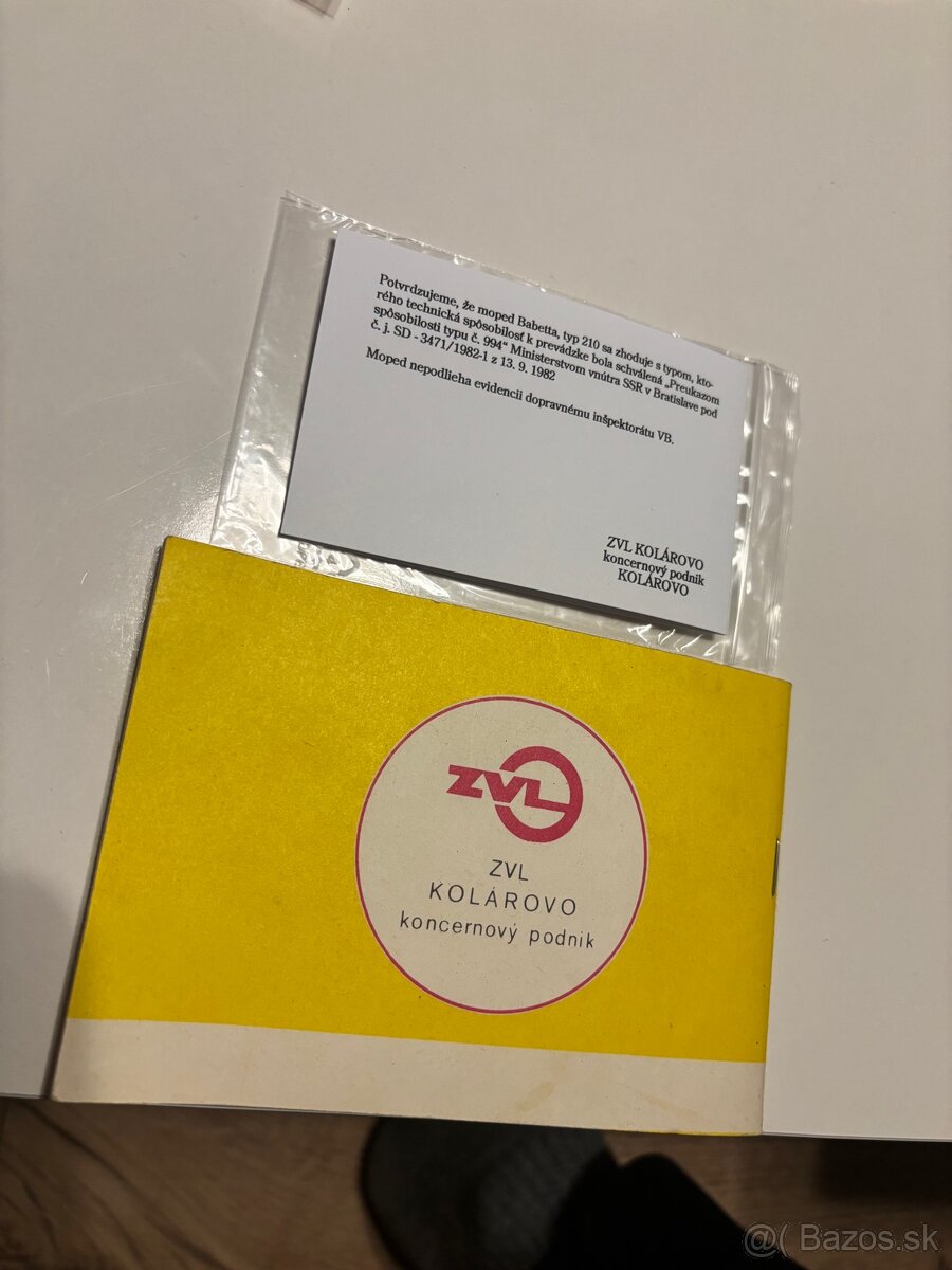 Babetta 210 návod na obsluhu + TP kartička - 4