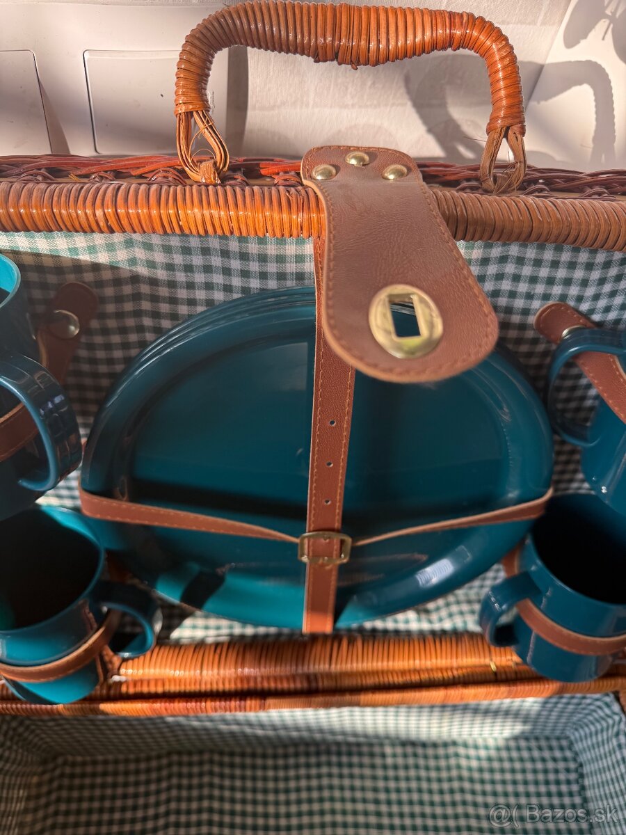 Ratanový piknikový kôš - 4