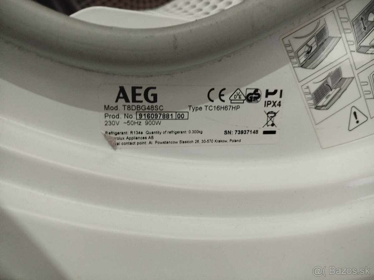 Predám/rozpredám sušičku AEG - 4