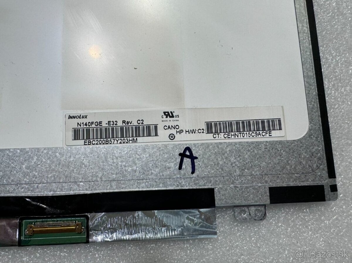 Predám obrazovku do notebooku 14"LED SLIM display 30pin A. - 4