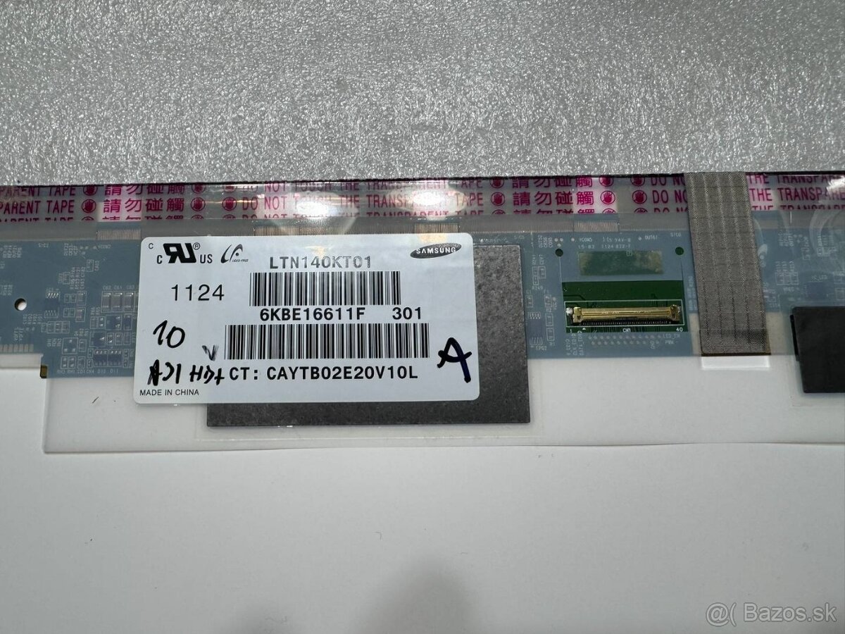 Predám obrazovku do notebooku 14,0" LED display 40pin A.. - 4