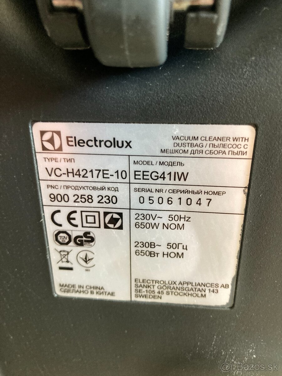 vysávač Electrolux - 4