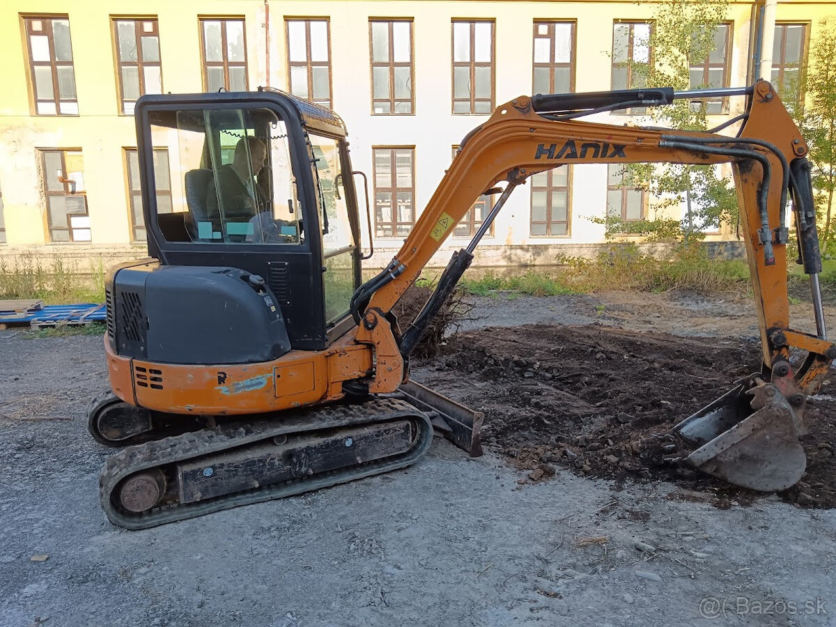 Minibagr Hanix H36 R 3,6 tuny - 4