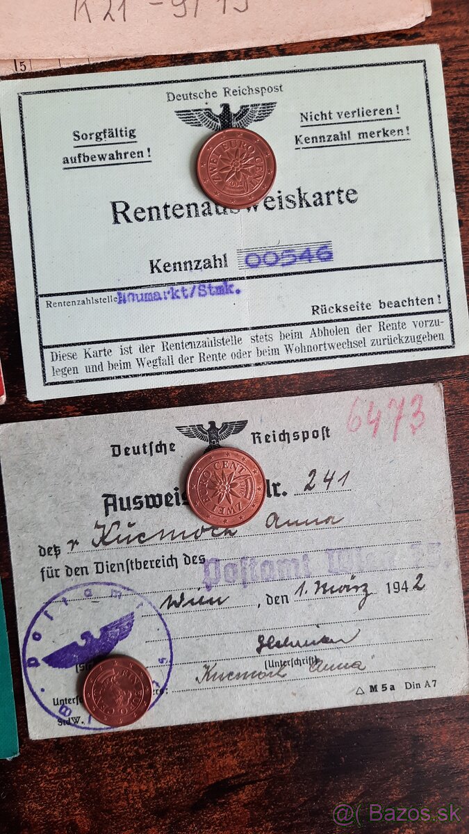 WW2 set preukazov - 4