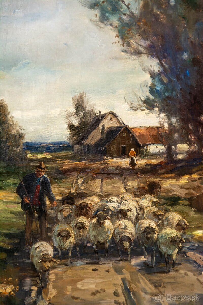 Vidiecka krajina, G.König, 920 × 820 mm - 4