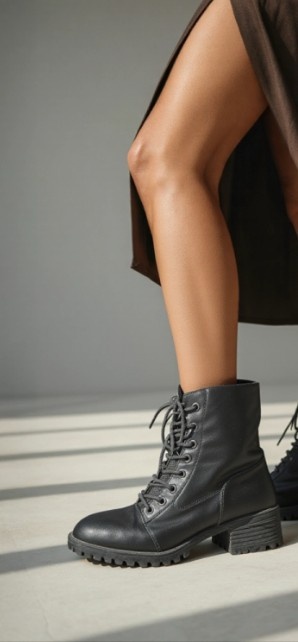 Členkové čižmy Bershka veľkosť 40 - 4