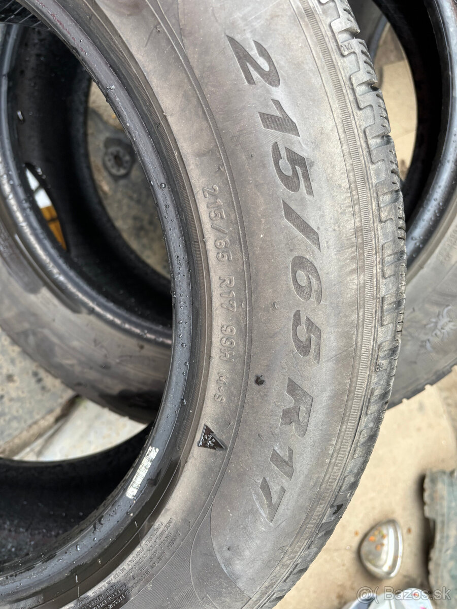 215/65 R17 zimne Pirelli - 4