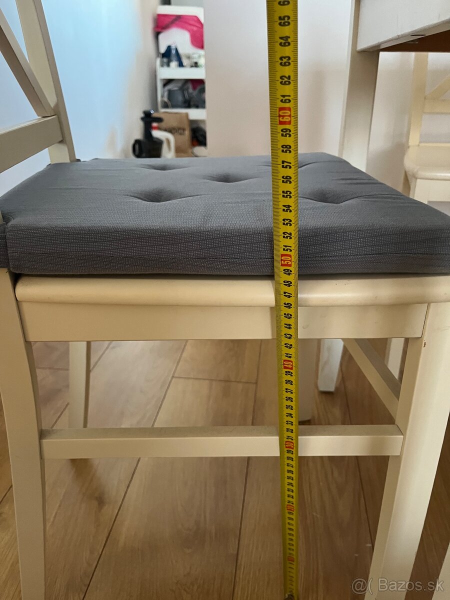 Jedalensky set Stôl + stoličky IKEA INGOLF - 4