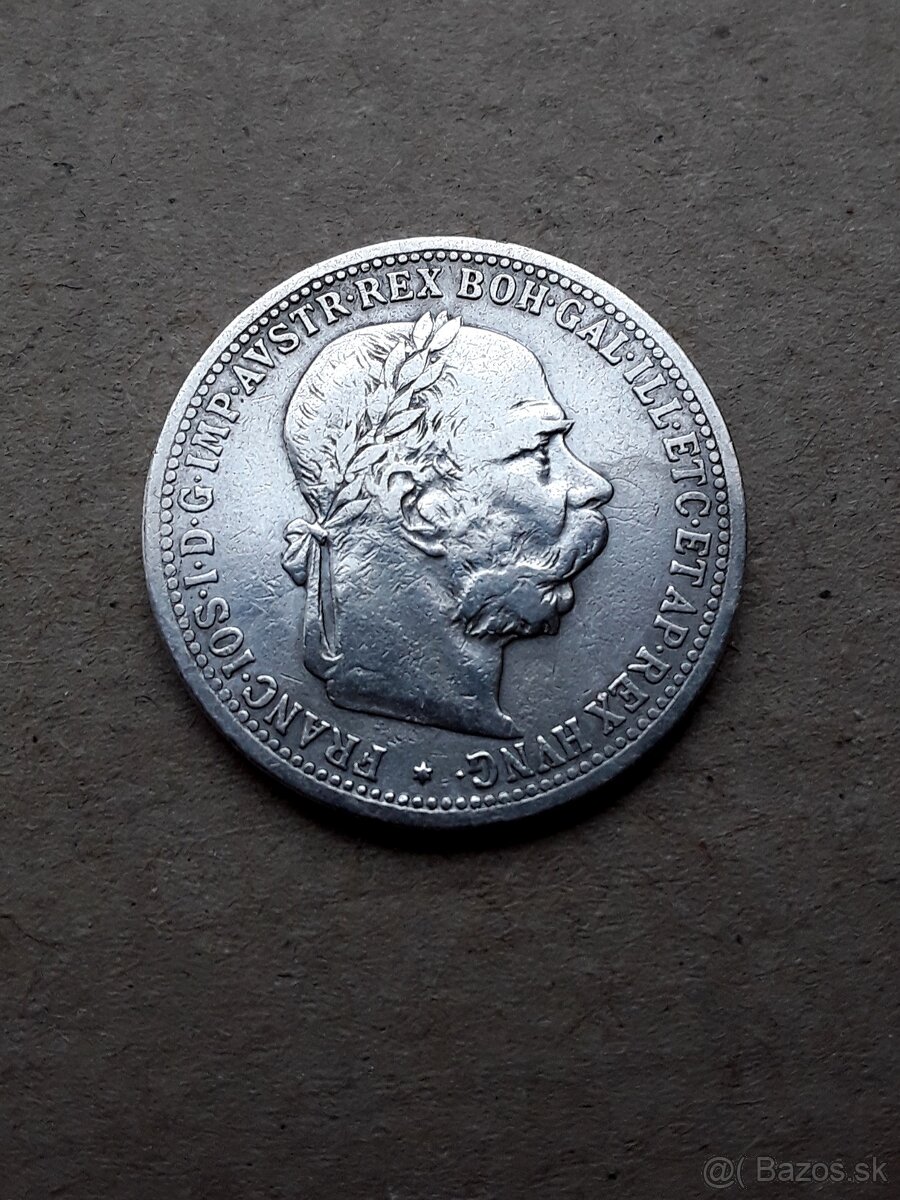 1 koruna 1906 bz, veľmi vzácna - 4