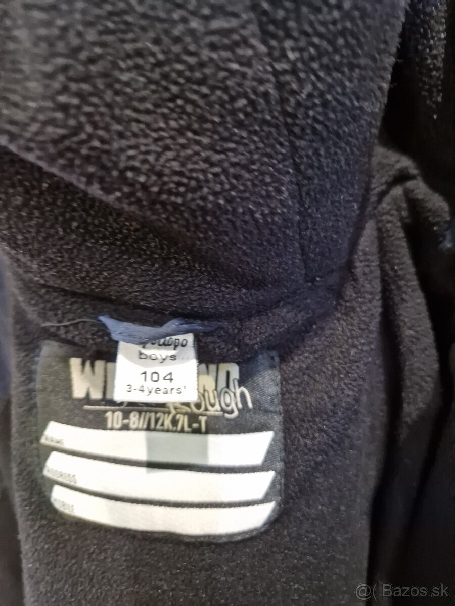 Detska zimna bunda 104 - 4