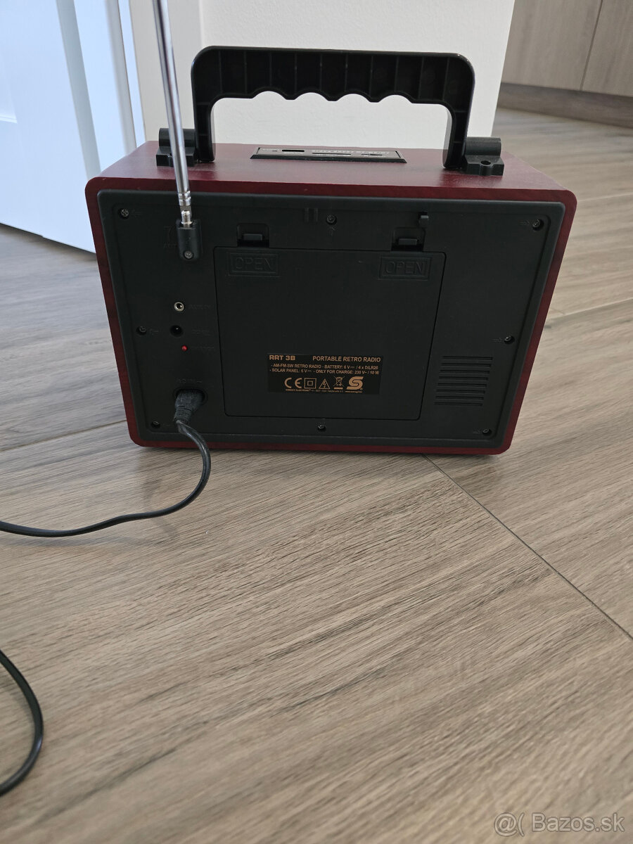 RRT 3B Portable Retro Rádio - 4