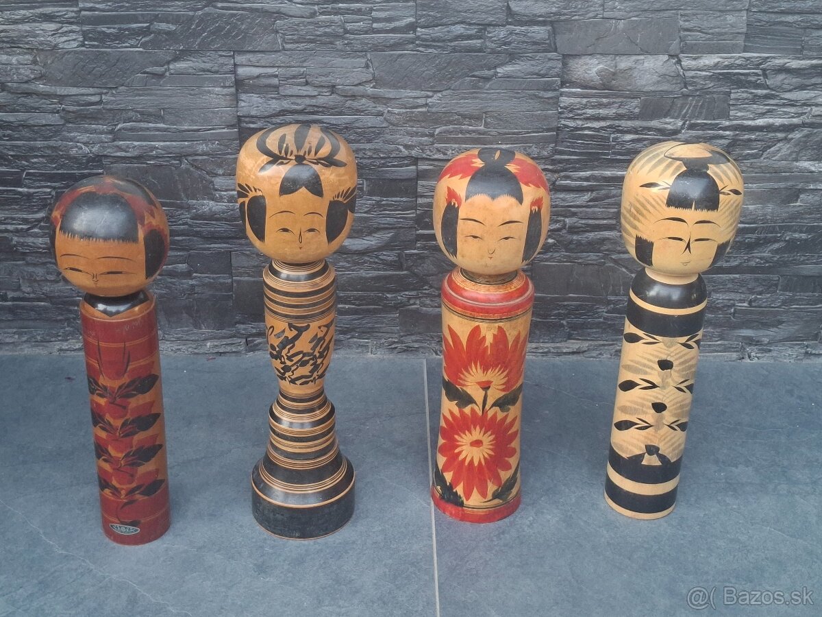 Vintage- kokeshi - 4