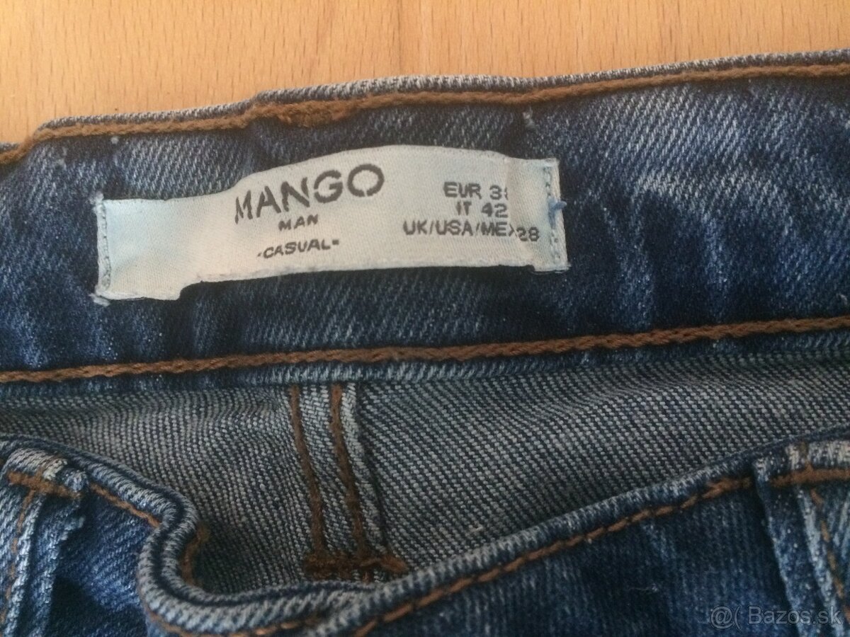 Chlapčenské Džínsové šortky"MANGO", Úplne nové - 4
