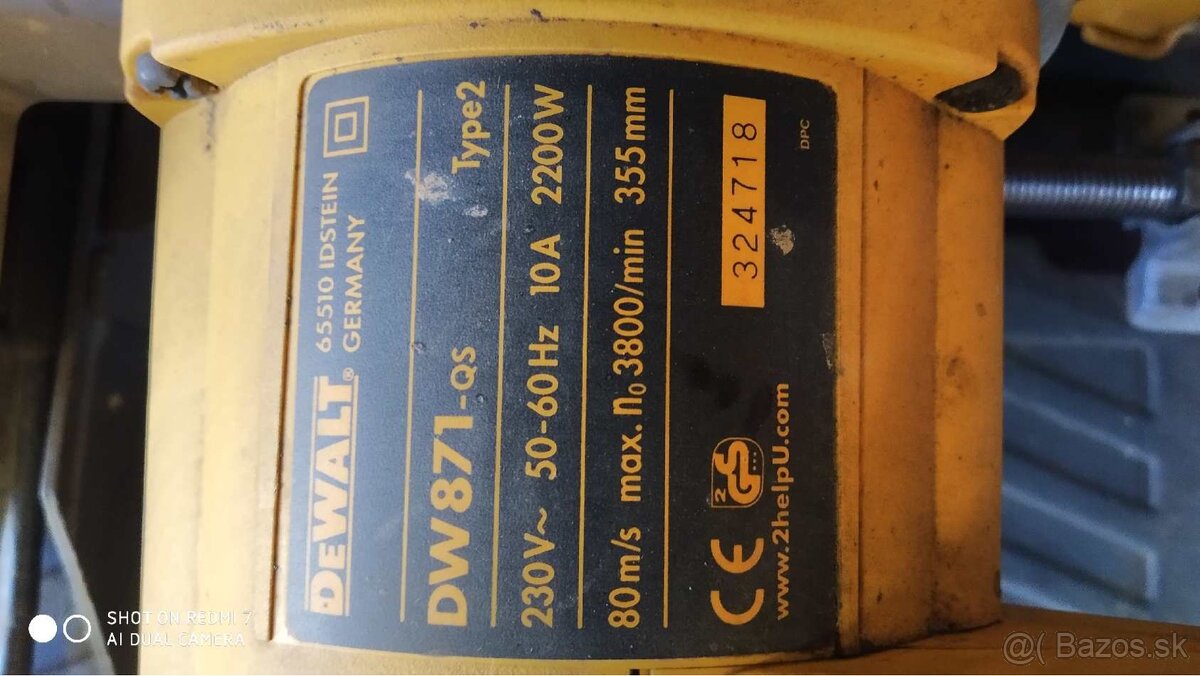 Rozbrusovacka DeWALT - 4