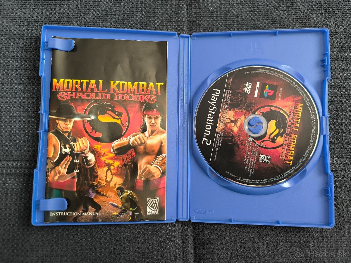 Bojové hry Tekken Mortal kombat PS2 - 4
