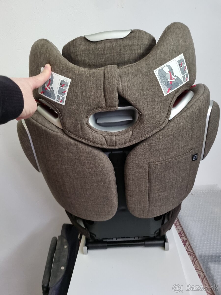 Predam Autosedacku CYBEX SOLUTION Q2-FIX farba khaki/brown - 4