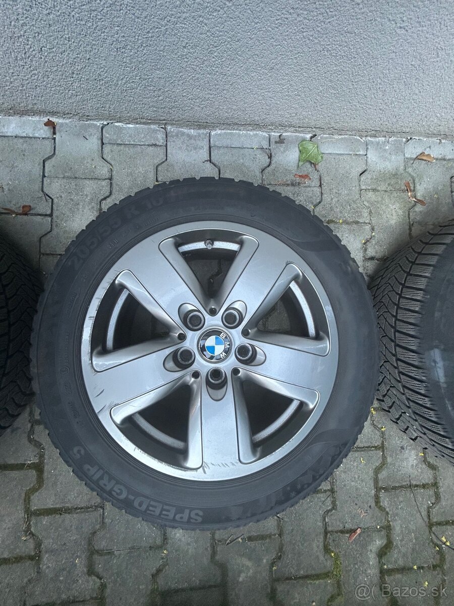 Predám 4k disky a zimné gumy BMW R16 s TPMS - 4