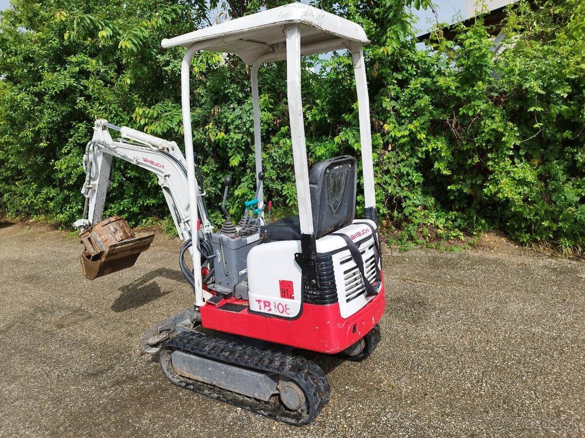 Minibager Takeuchi 900kg. Rozsirovaci - 4