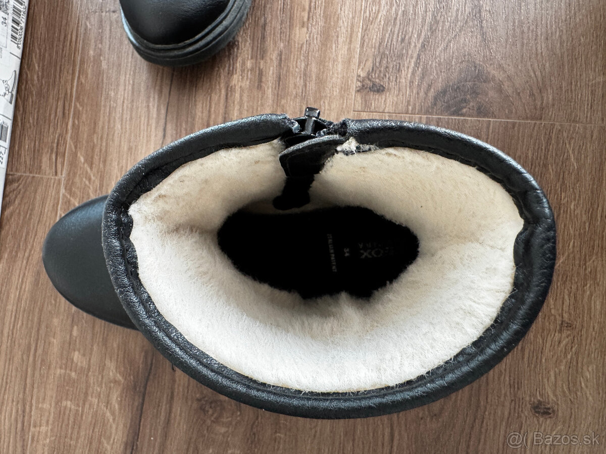 Dievčenské čižmy Geox, teplé, 34, s dopor. poštou - 4