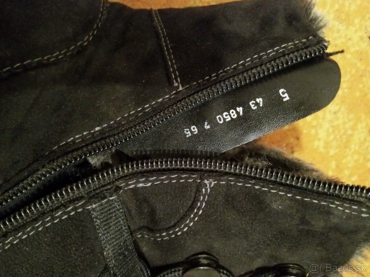 ARA dámske kožene zimné čižmy - 4