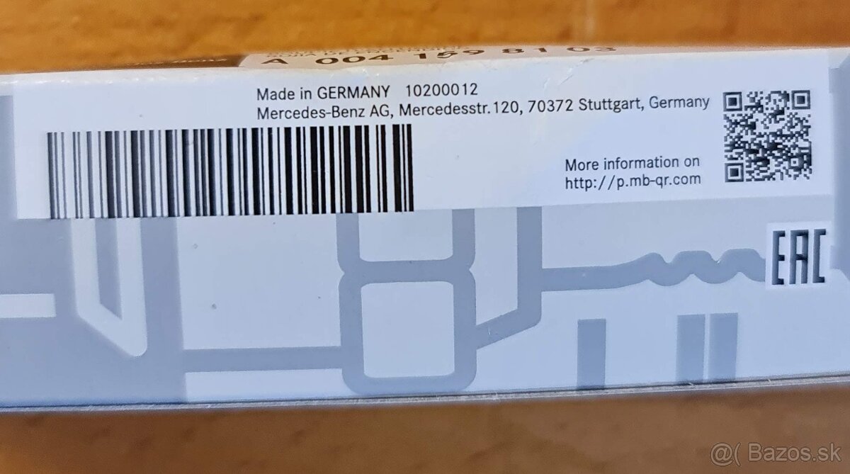 Sada 8 Originálnych Mercedes Sviečok č. dielu A004159810 - 4