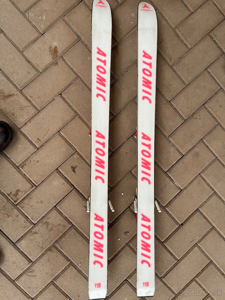 Predám detské lyže + palice. - 4