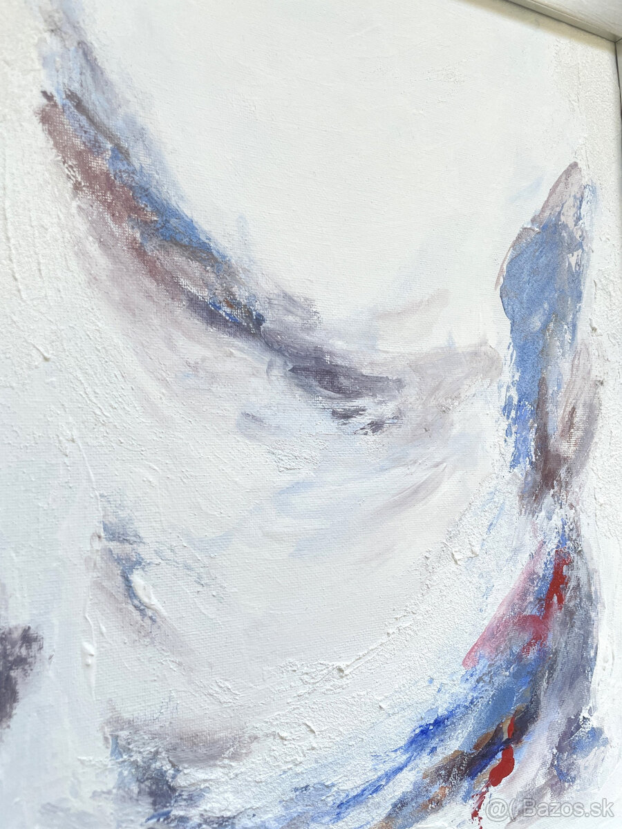 Chladivý - abstraktná maľba - 4