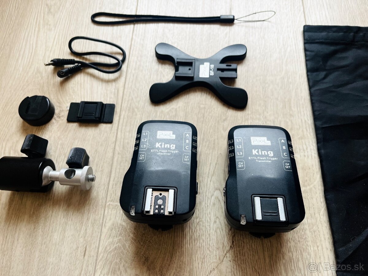 Pixel King Wireless E-TTL Flash Trigger pre Canon - 4