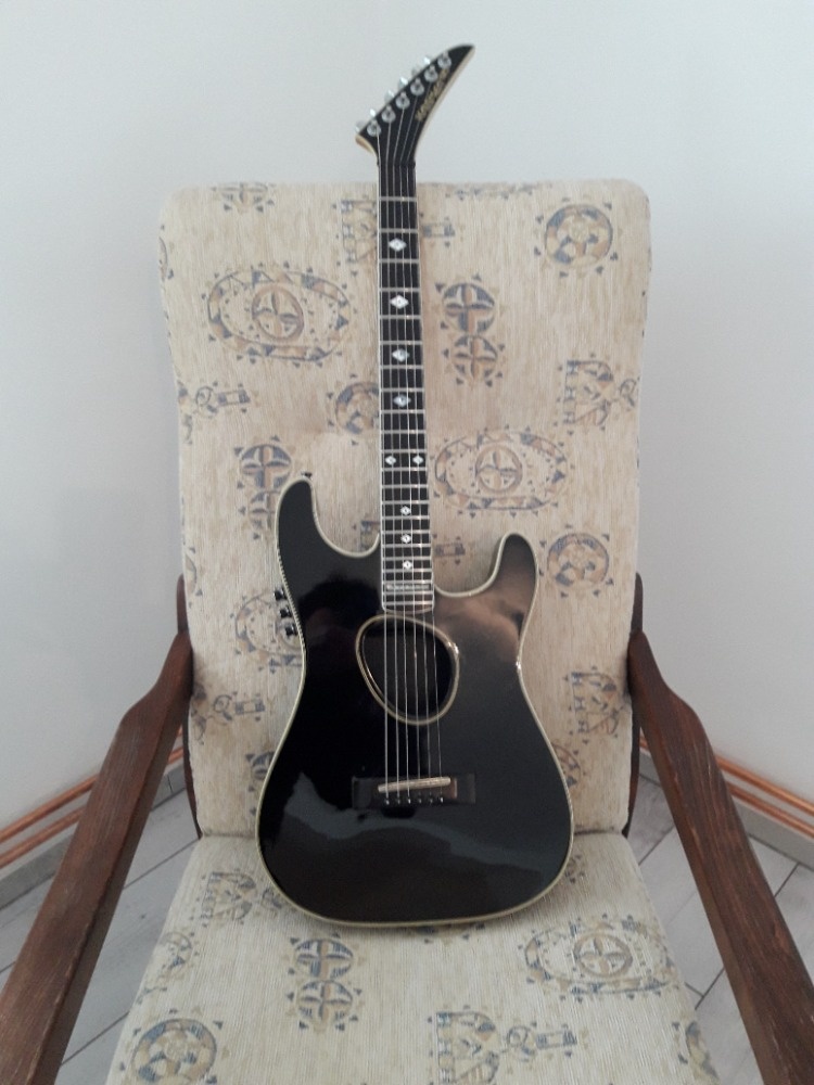 Elektro akustická kytara Kramer Ferrington 1985/86 - 4